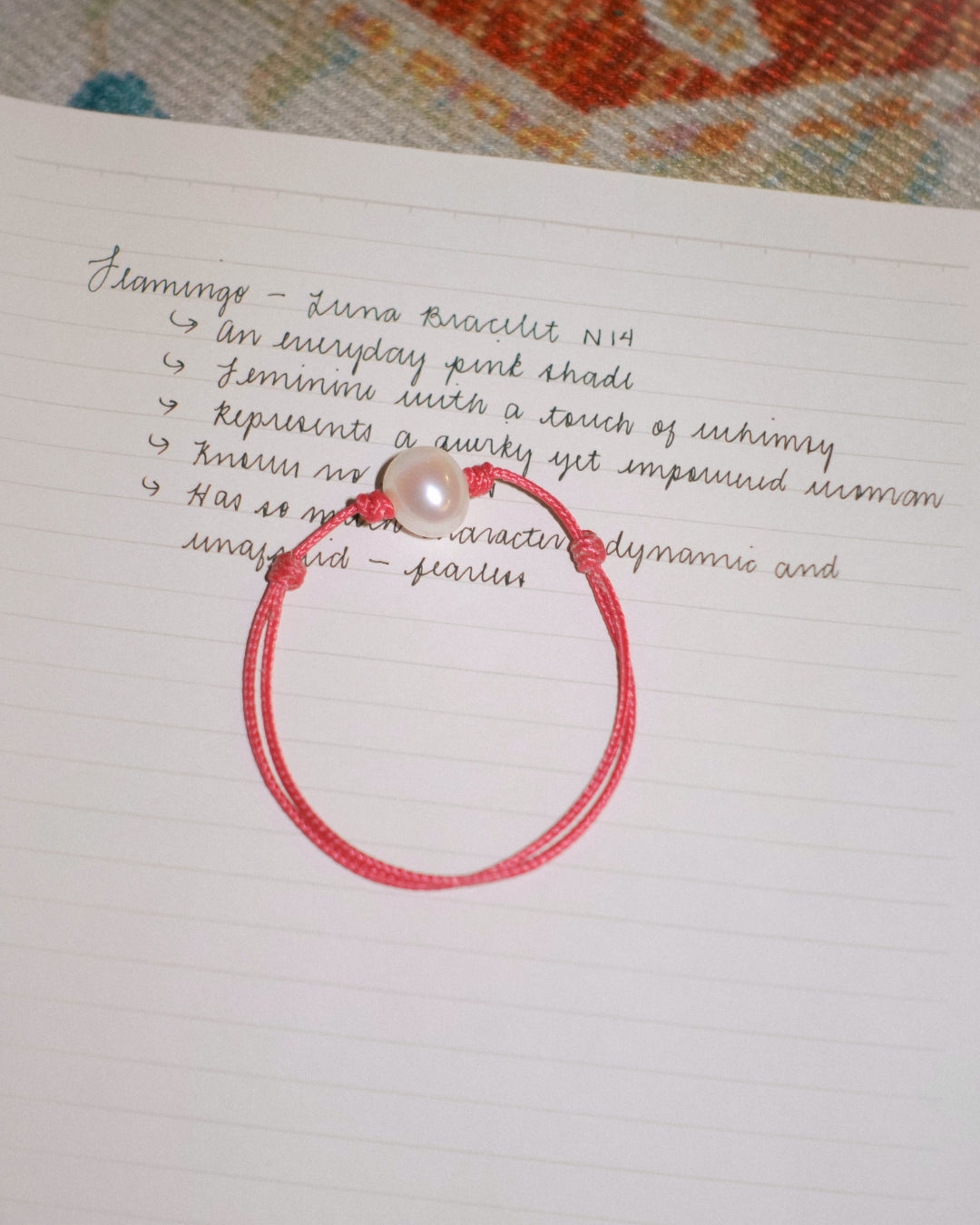 Luna Bracelet in N14 Flamingo